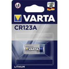 VARTA Elem, CR123A fotóelem, lítium, 1 db VARTA