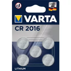 VARTA Gombelem, CR2016, 5 db, VARTA
