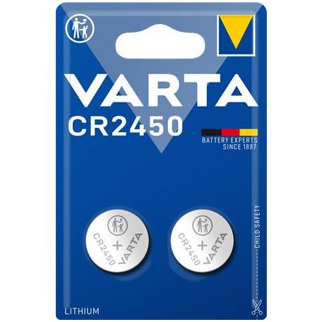 VARTA Gombelem, CR2450, 2 db, VARTA "Professional"