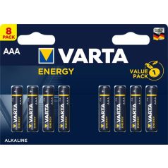 VARTA Elem, AAA mikro, 8 db, VARTA "Energy"