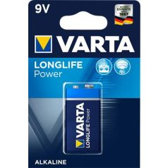 VARTA Elem, 9V, 1 db, VARTA "Longlife Power"