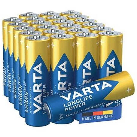VARTA Elem, AA ceruza, 24 db, műanyagmentes, VARTA "Longlife Power"