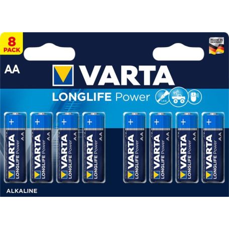 VARTA Elem, AA ceruza, 8 db, VARTA "Longlife Power"