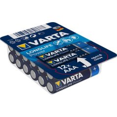   VARTA Elem, AAA mikro, 12 db, VARTA "Longlife Power"