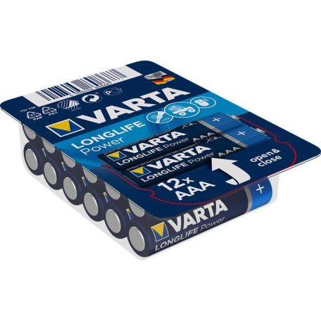 VARTA Elem, AAA mikro, 12 db, VARTA "Longlife Power"