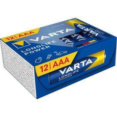   VARTA Elem, AAA mikro, 12 db, műanyagmentes, VARTA "Longlife Power"