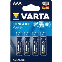   VARTA Elem, AAA mikro, 4 db, VARTA "Longlife Power"