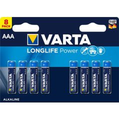   VARTA Elem, AAA mikro, 8 db, VARTA "Longlife Power"
