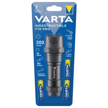 VARTA Elemlámpa, LED, törhetetlen, VARTA "Indestructible F10 Pro"