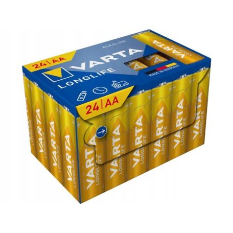 VARTA Elem, AA ceruza, 24 db, műanyagmentes, VARTA "Longlife"
