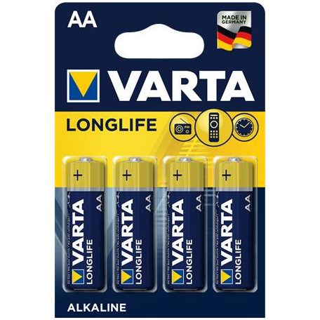 VARTA Elem, AA ceruza, 4 db, VARTA "Longlife"