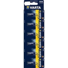   VARTA Elem, AA ceruza, 6 db, egyesével téphető, VARTA "Longlife Kartella"