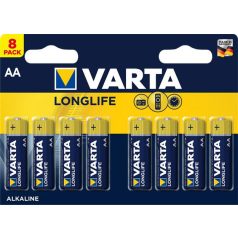 VARTA Elem, AA ceruza, 8 db, VARTA "Longlife"