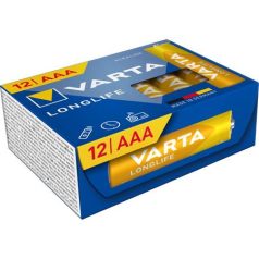   VARTA Elem, AAA mikro, 12 db, műanyagmentes, VARTA "Longlife"