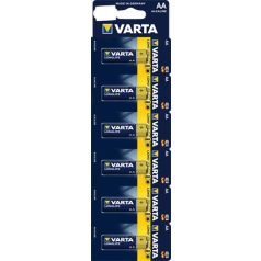   VARTA Elem, AAA mikro, 6 db, egyesével téphető, VARTA "Longlife Kartella"