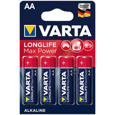 VARTA Elem, AA ceruza, 4 db, VARTA "Longlife Max Power"