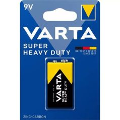   VARTA Elem, 9V, féltartós, VARTA "Super Heavy Duty"