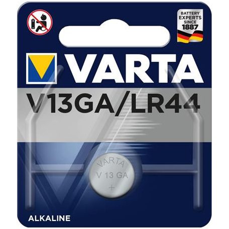 VARTA Gombelem, V13GA / LR44 / A76, 1 db, VARTA