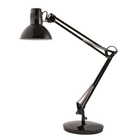 ALBA Asztali lámpa, 11 W, ALBA "Architect", fekete
