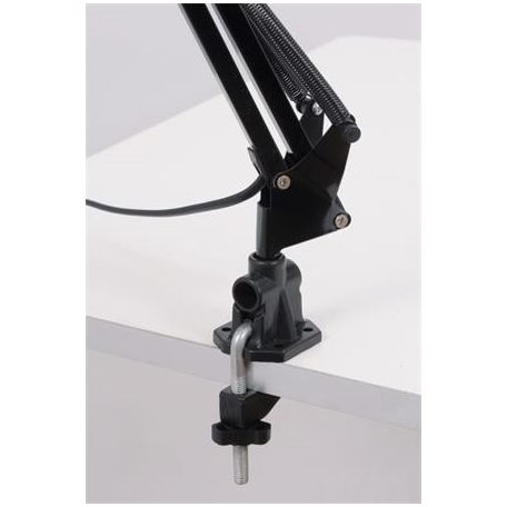 ALBA Asztali lámpa, 11 W, ALBA "Architect", fekete