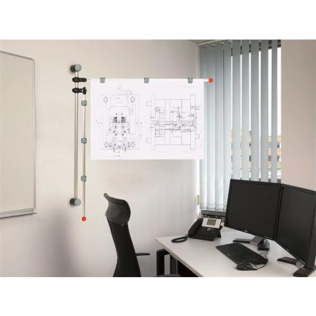 MAUL Laptartó, fali, forgatható, MAUL