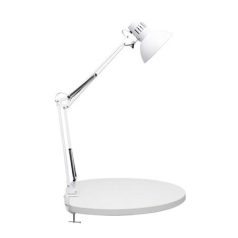   MAUL Asztali lámpa, energiatakarékos, felfogatható, MAUL "Study", fehér