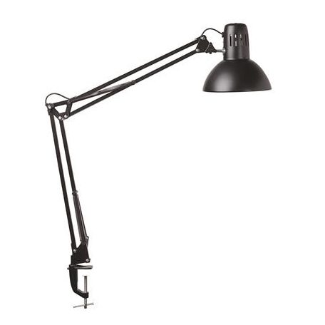 MAUL Asztali lámpa, energiatakarékos, felfogatható, MAUL "Study", fekete