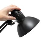 MAUL Asztali lámpa, energiatakarékos, felfogatható, MAUL "Study", fekete