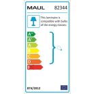 MAUL Asztali lámpa, MAUL "Finja", fekete