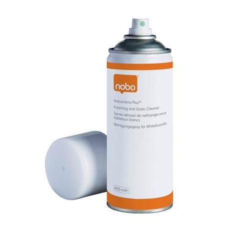 NOBO Tisztító aerosol spray fehértáblához 400 ml, NOBO "Clene Plus"