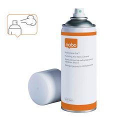   NOBO Tisztító aerosol spray fehértáblához 400 ml, NOBO "Clene Plus"