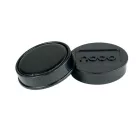 NOBO Korong mágnes, fehértáblához, 30 mm, 4 db, NOBO, fekete