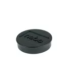 NOBO Korong mágnes, fehértáblához, 30 mm, 4 db, NOBO, fekete