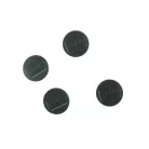 NOBO Korong mágnes, fehértáblához, 30 mm, 4 db, NOBO, fekete