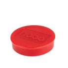 NOBO Korong mágnes, fehértáblához, 38 mm, 4 db, NOBO, piros