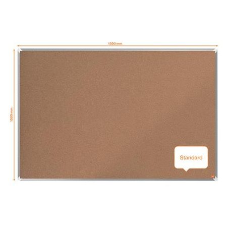 NOBO Parafatábla, 150x100 cm, alumínium keret, NOBO "Premium Plus"