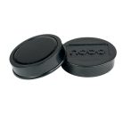 NOBO Mágneskorong, erős, 38 mm, 10 db, NOBO, fekete