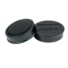 NOBO Mágneskorong, erős, 38 mm, 10 db, NOBO, fekete