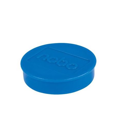 NOBO Mágneskorong, erős, 38 mm, 10 db, NOBO, kék
