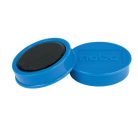 NOBO Mágneskorong, erős, 38 mm, 10 db, NOBO, kék