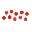 NOBO Mágneskorong, erős, 38 mm, 10 db, NOBO, piros