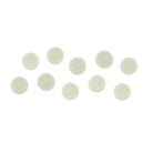 NOBO Mágneskorong, erős, 38 mm, 10 db, NOBO, fehér