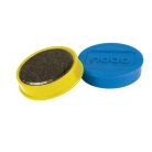 NOBO Mágneskorong, erős, 38 mm, 10 db, NOBO, vegyes színek