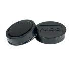 NOBO Korong mágnes, fehértáblához, 38 mm, 4 db, NOBO, fekete
