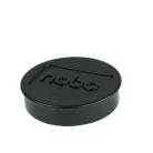NOBO Korong mágnes, fehértáblához, 38 mm, 4 db, NOBO, fekete