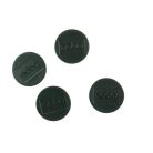 NOBO Korong mágnes, fehértáblához, 38 mm, 4 db, NOBO, fekete