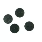 NOBO Korong mágnes, fehértáblához, 38 mm, 4 db, NOBO, fekete