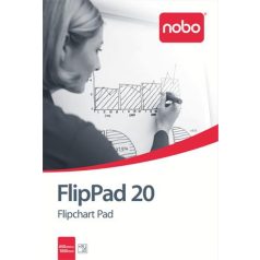 NOBO Flipchart papír, 650X955mm, 20 lap, NOBO