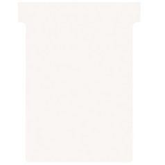 NOBO T-kártya tervezőtáblához, 3-as méret, NOBO, fehér