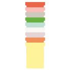 NOBO T-kártya tervezőtáblához, 3-as méret, NOBO, kék